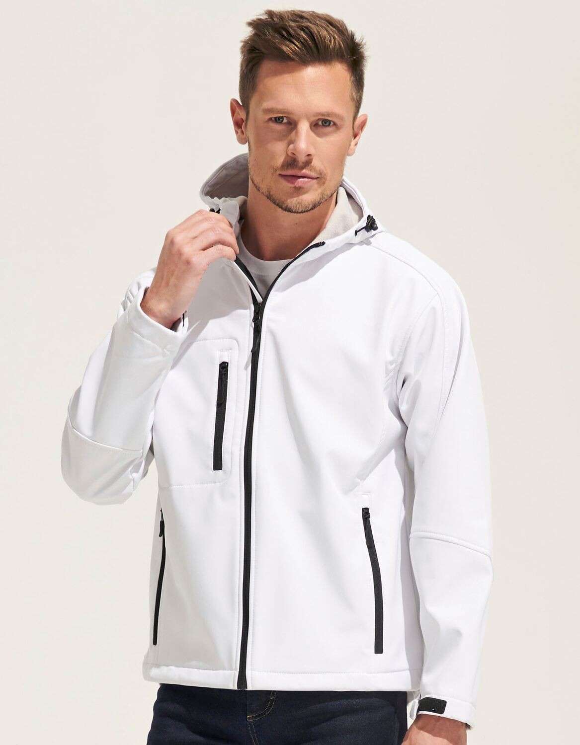 Men´s Hooded Softshell Jacket Replay