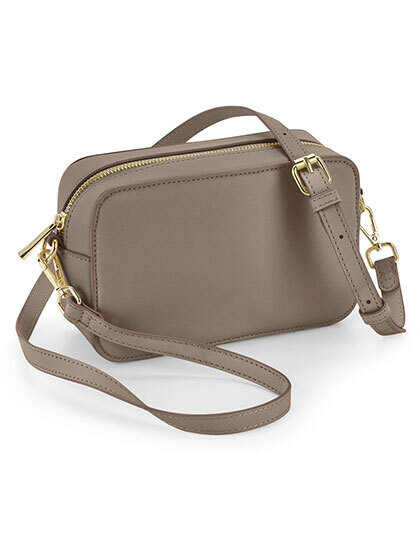 Borsa a tracolla strutturata in stile boutique