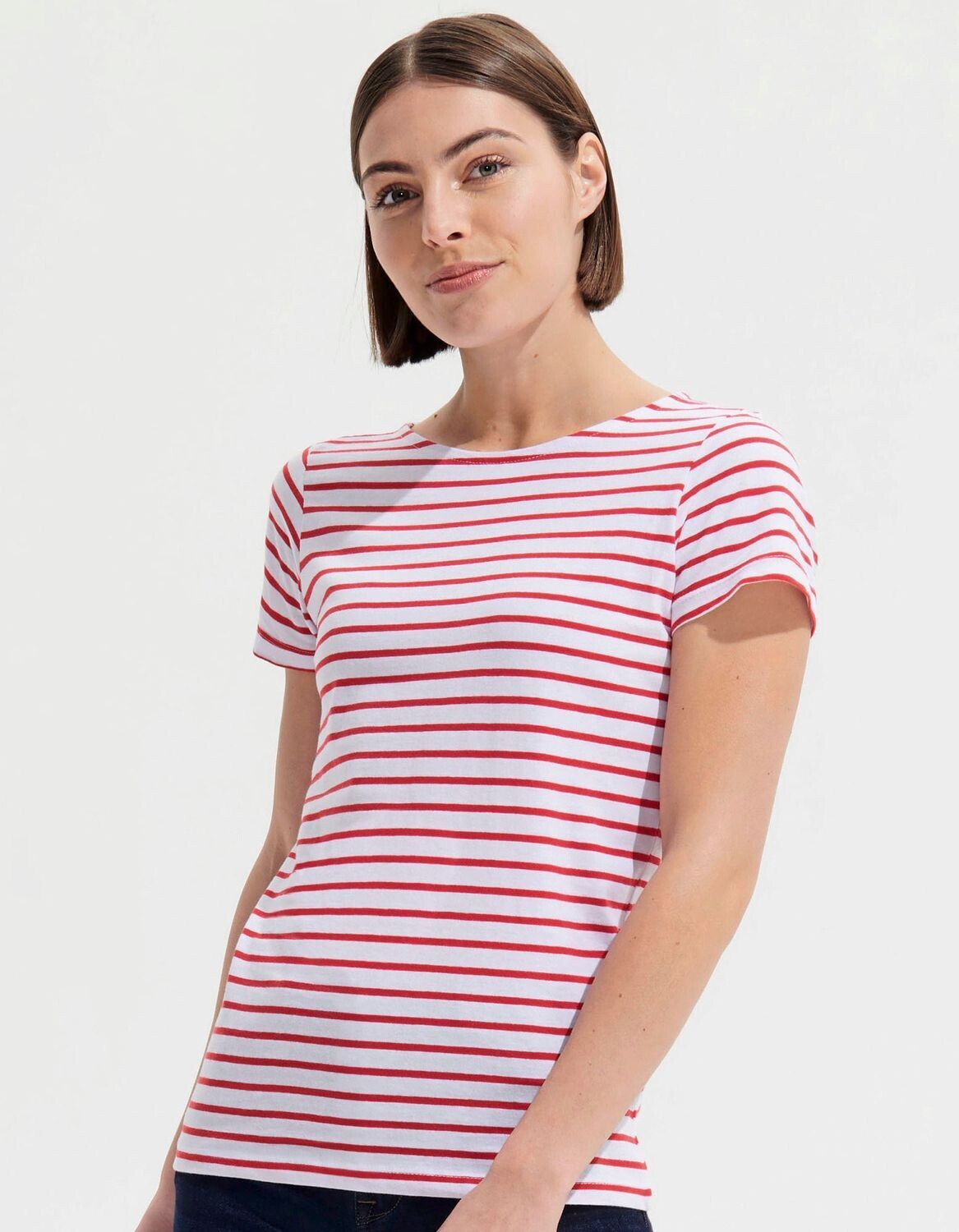 Women´s Round Neck Striped T-Shirt Miles