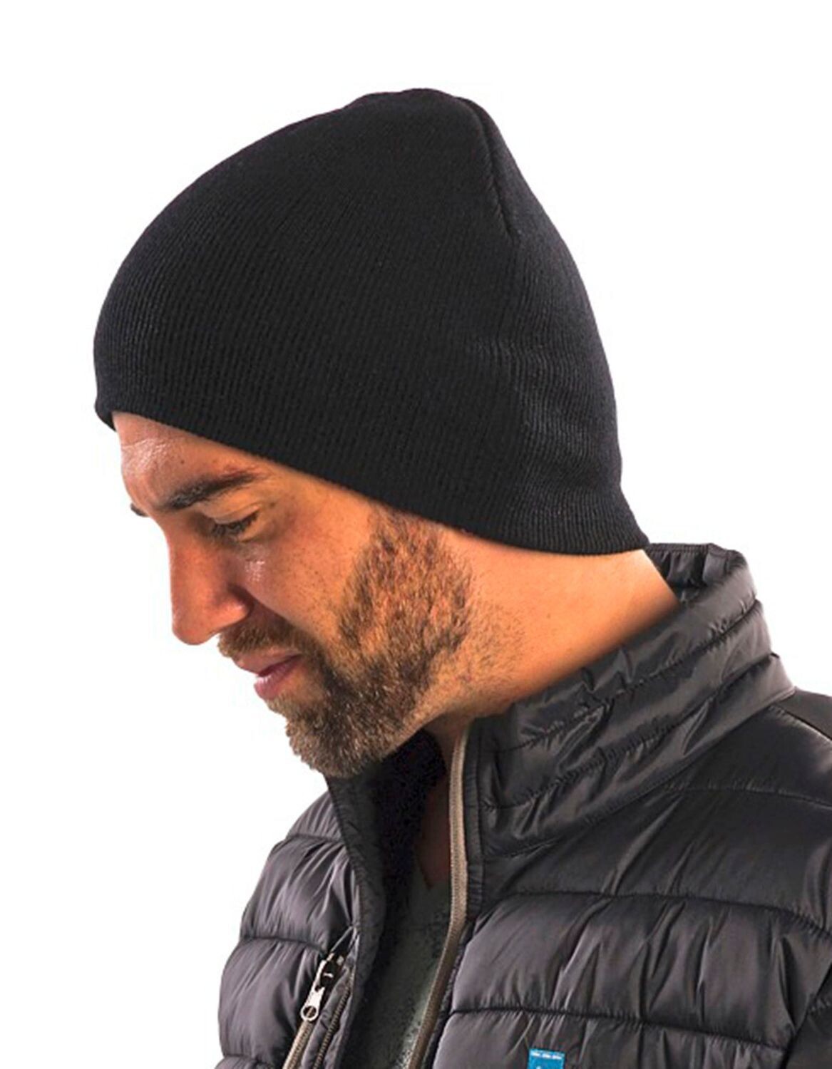 Beanie without turn-up