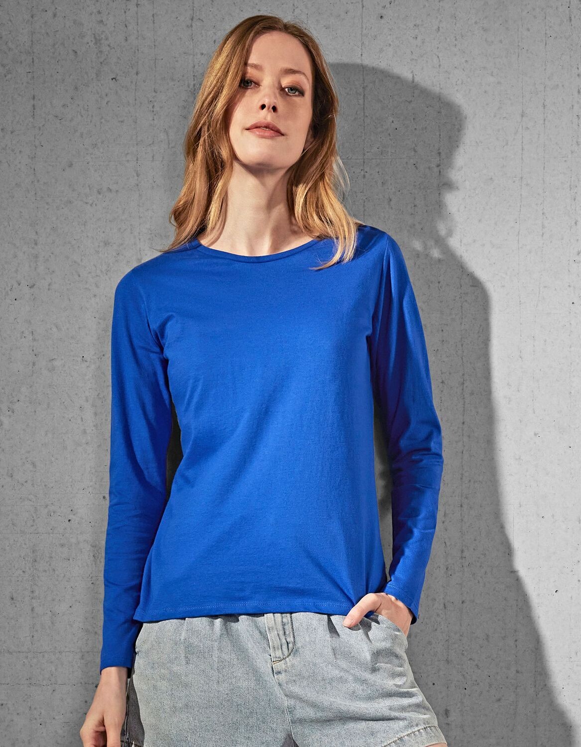 Maglietta donna #E150 manica lunga