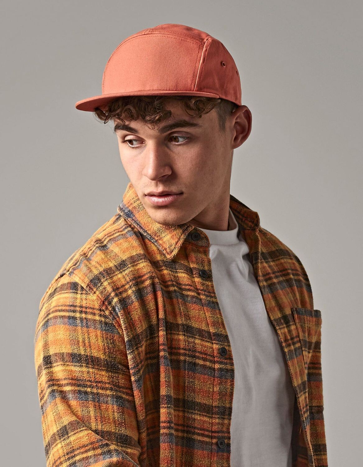 Cappello camper in tela a 5 pannelli