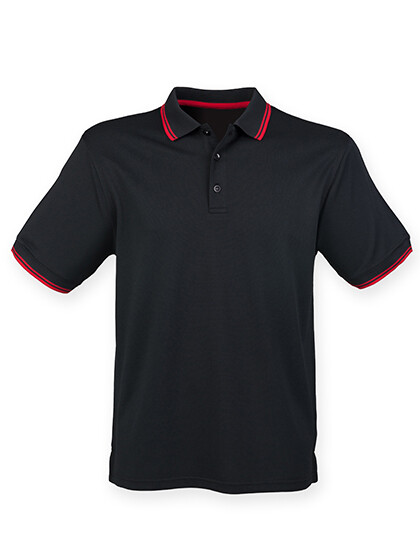 Men´s Coolplus® Short Sleeved Tipped Polo Shirt