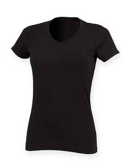Women's Feel Good Stretch V-Neck T