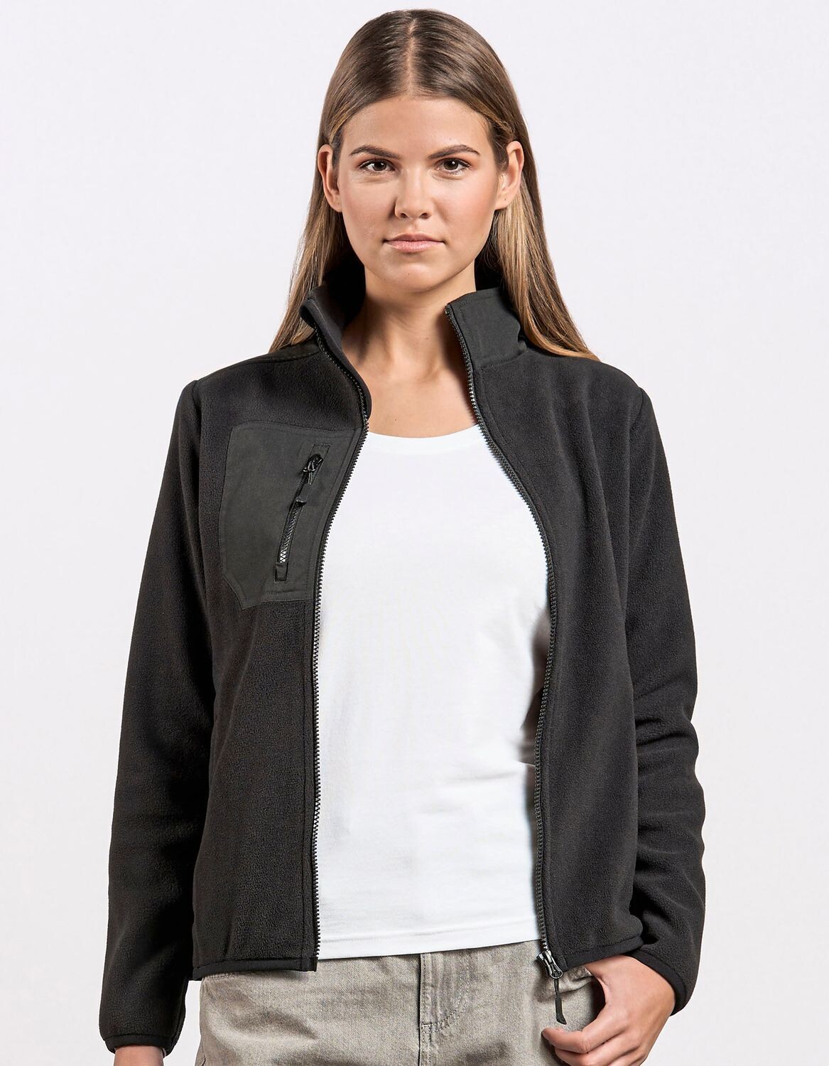 Women's Canvas Fleece Jacket