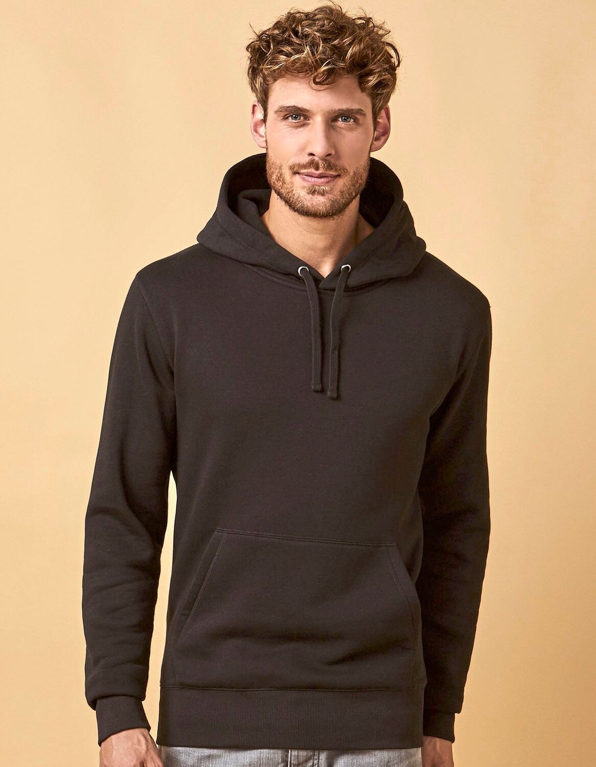 Maglione con cappuccio da uomo