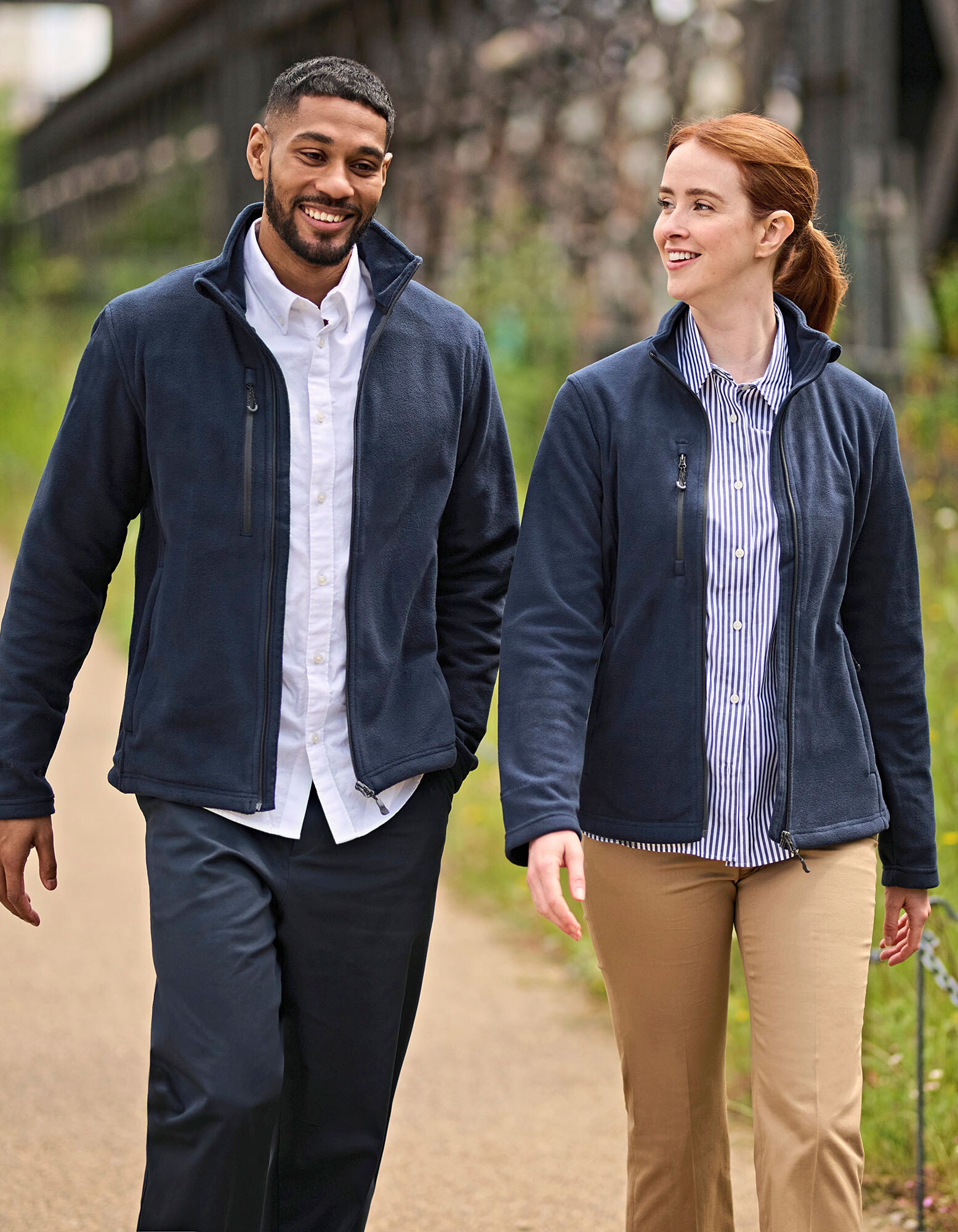 Honestly Made Recycled Full Zip Fleece Jacket