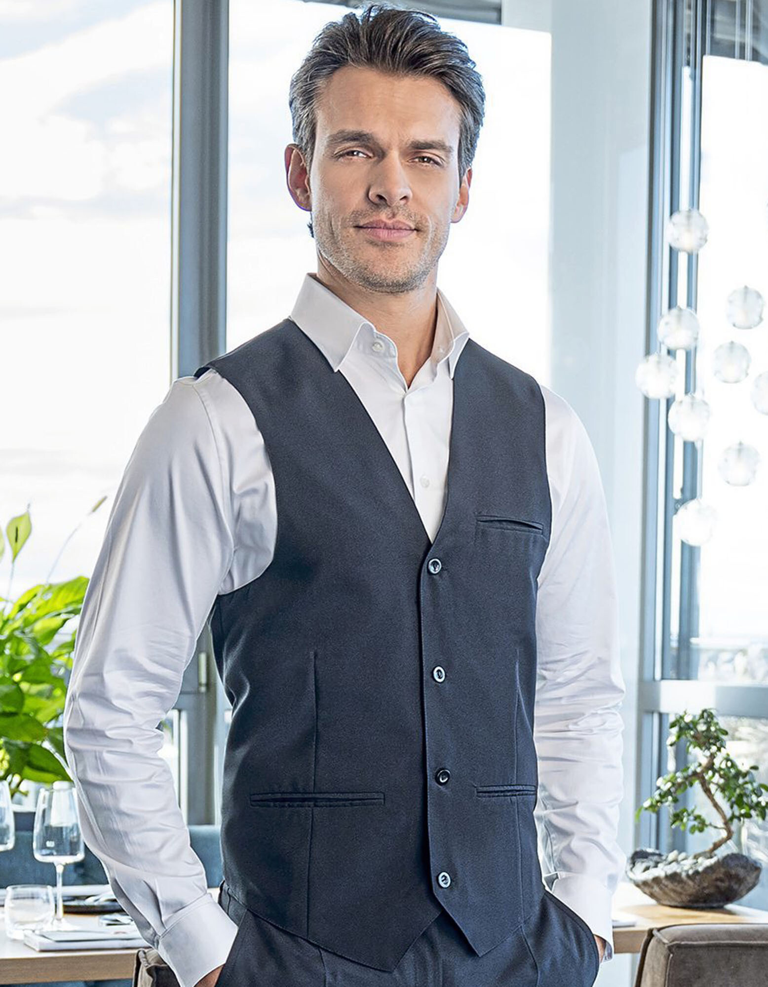 Men's waistcoat Basic