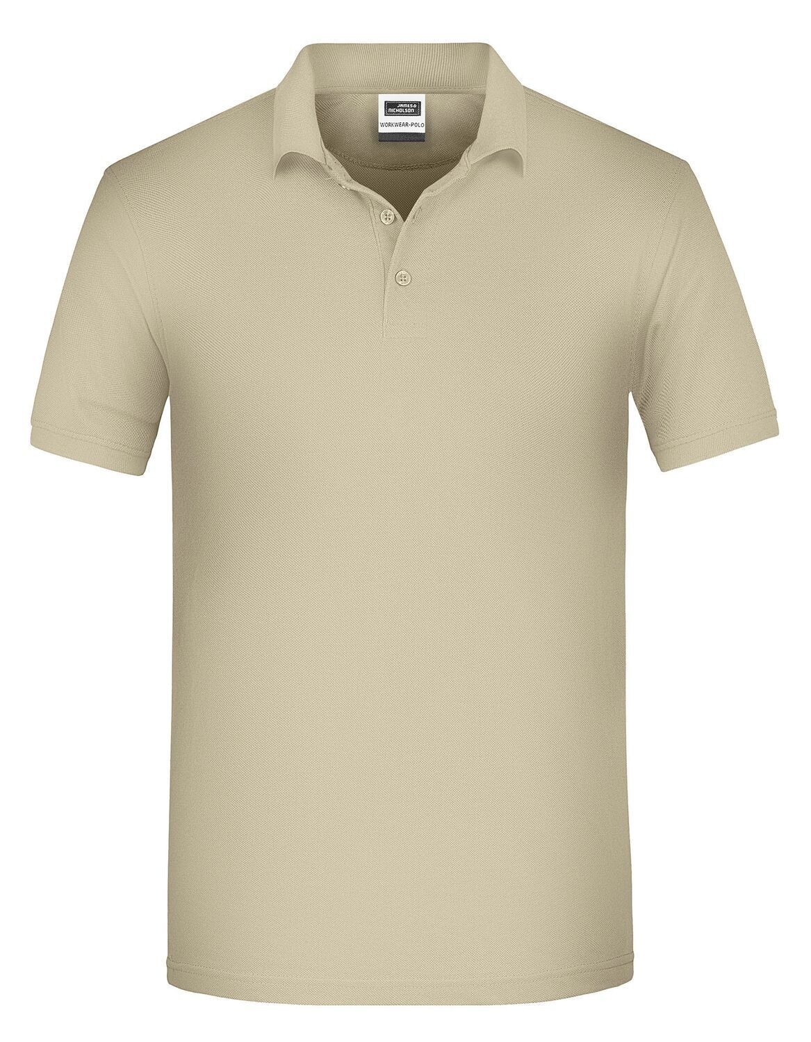 Polo da lavoro biologica da uomo