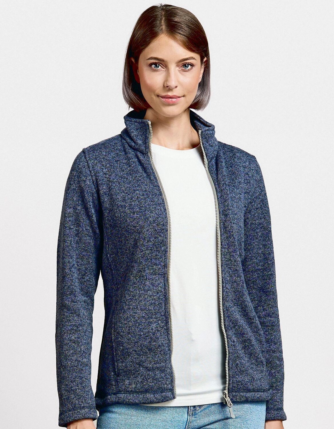 Giacca in maglia da donna C+