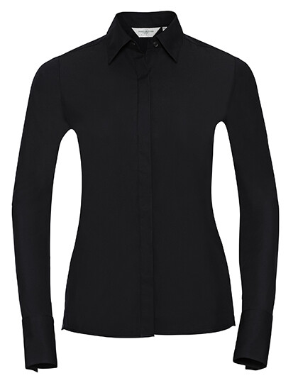 Ladies' Long Sleeve Fitted Ultimate Stretch Shirt