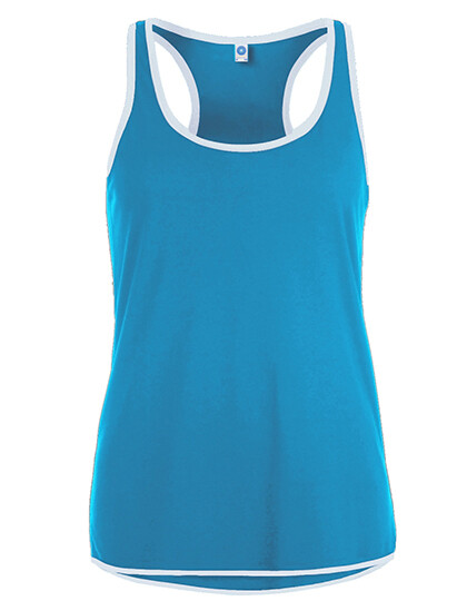 Ladies' Contrast Sports Vest