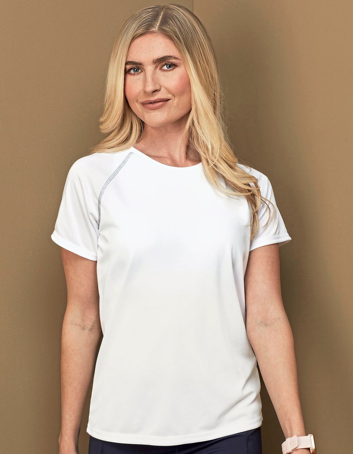 Mesh Team Raglan Donna