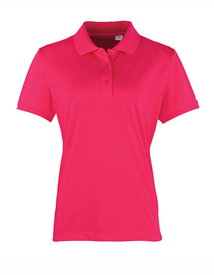 Polo de piqué Coolchecker® para mujer