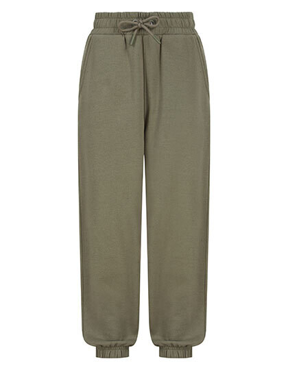 Pantaloni da jogging con risvolto per bambini, in linea con la moda sostenibile