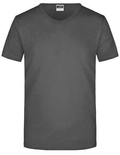 Maglia da uomo slim fit con scollo a V
