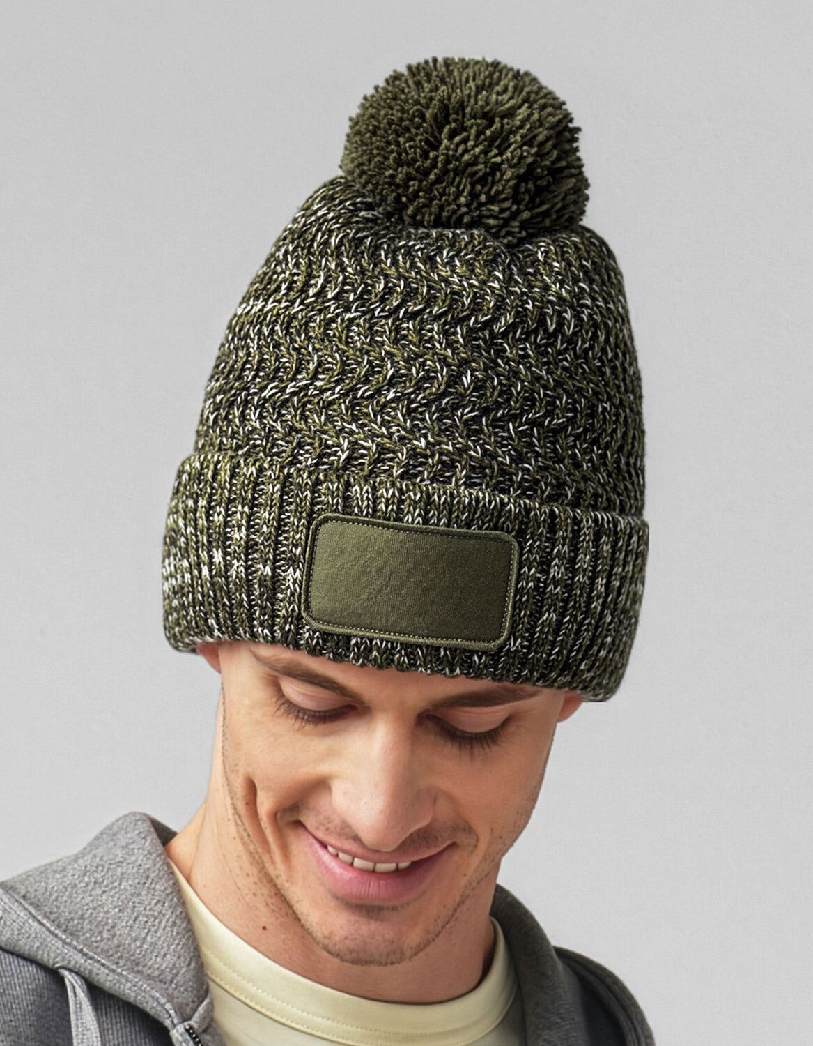 Berretto Ramble Patch Pom