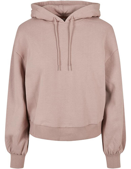 Felpa con cappuccio oversize da donna in tessuto organico