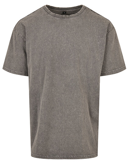 Maglietta oversize pesante con lavaggio acido