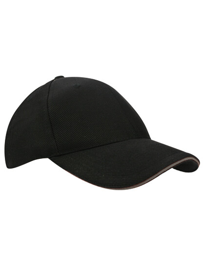 Casquette en toile structurée