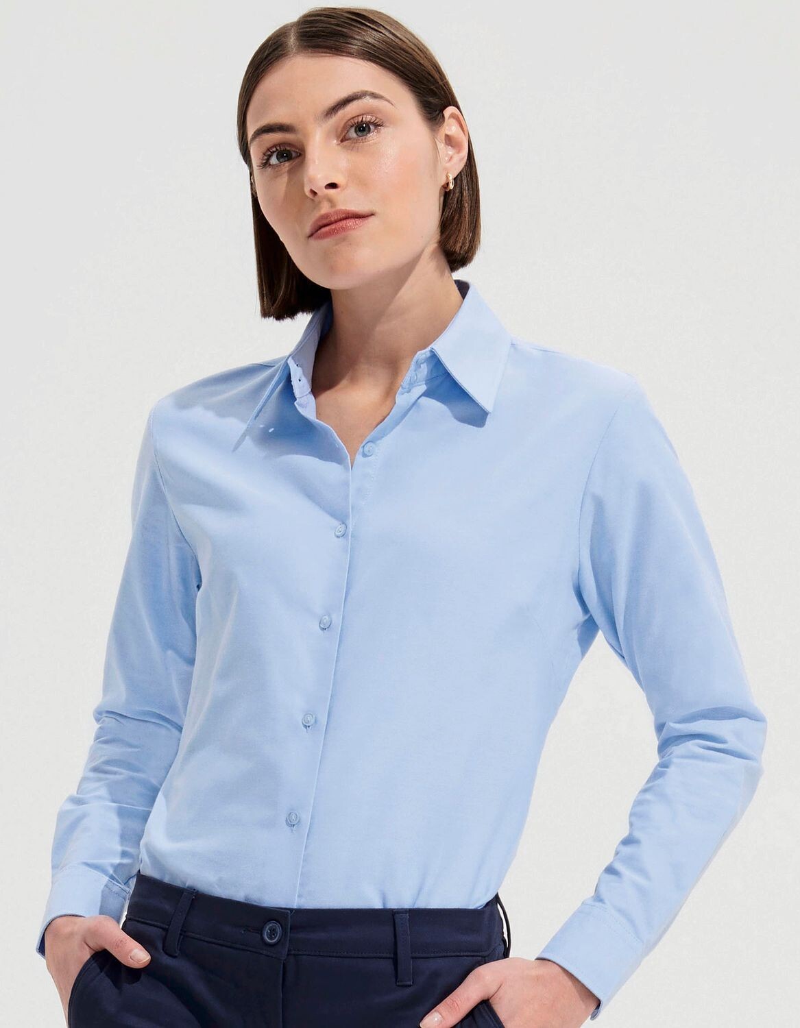 Women´s Oxford-Blouse Embassy Long Sleeve
