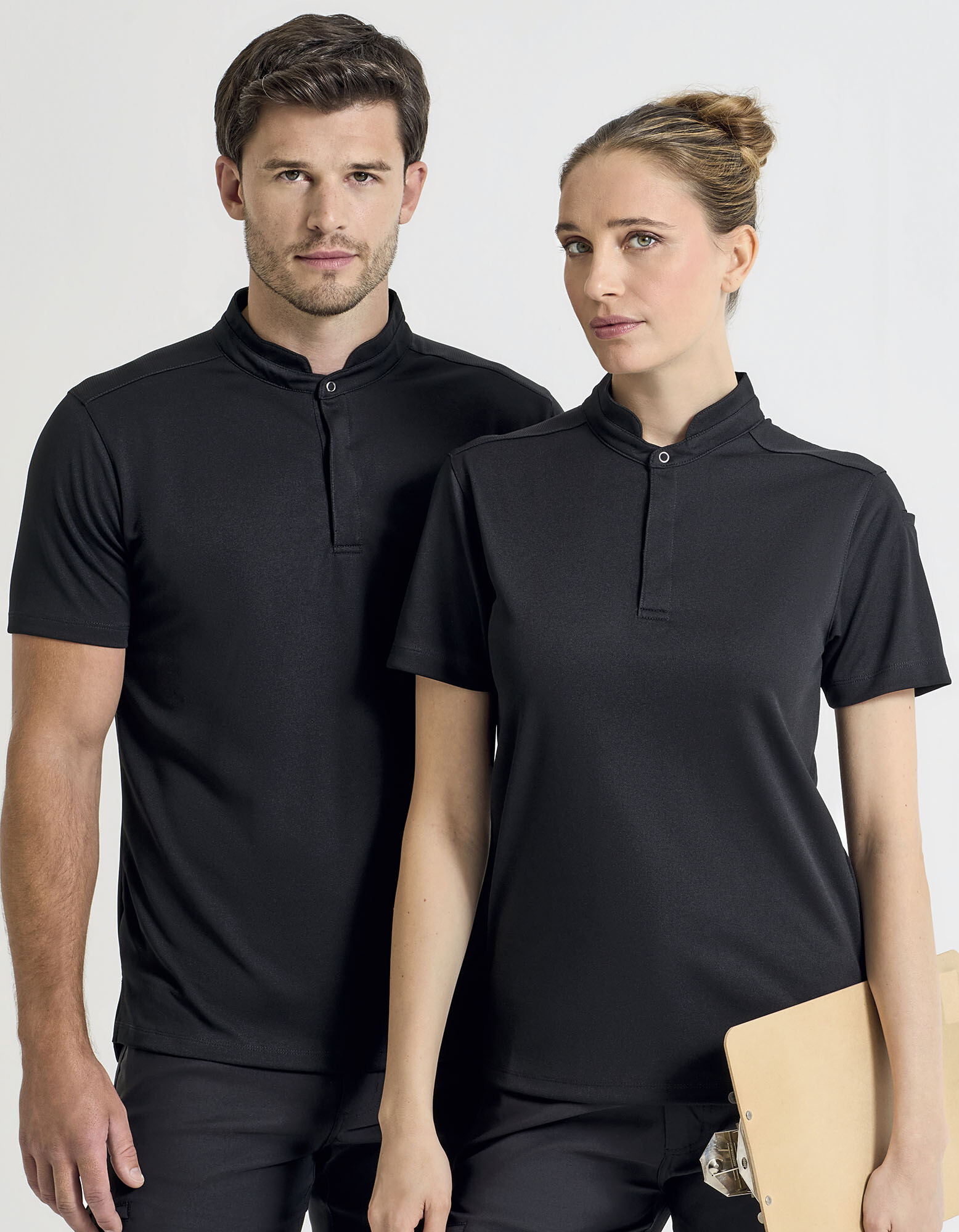 Essential ´Coolchecker®´ Chefs Shirt - Short Sleeve