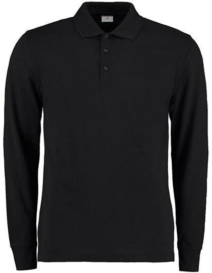 Men's Classic Fit Long Sleeve Polo Shirt