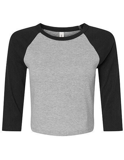 Maglietta Micro Rib 3/4 Raglan Baby da donna
