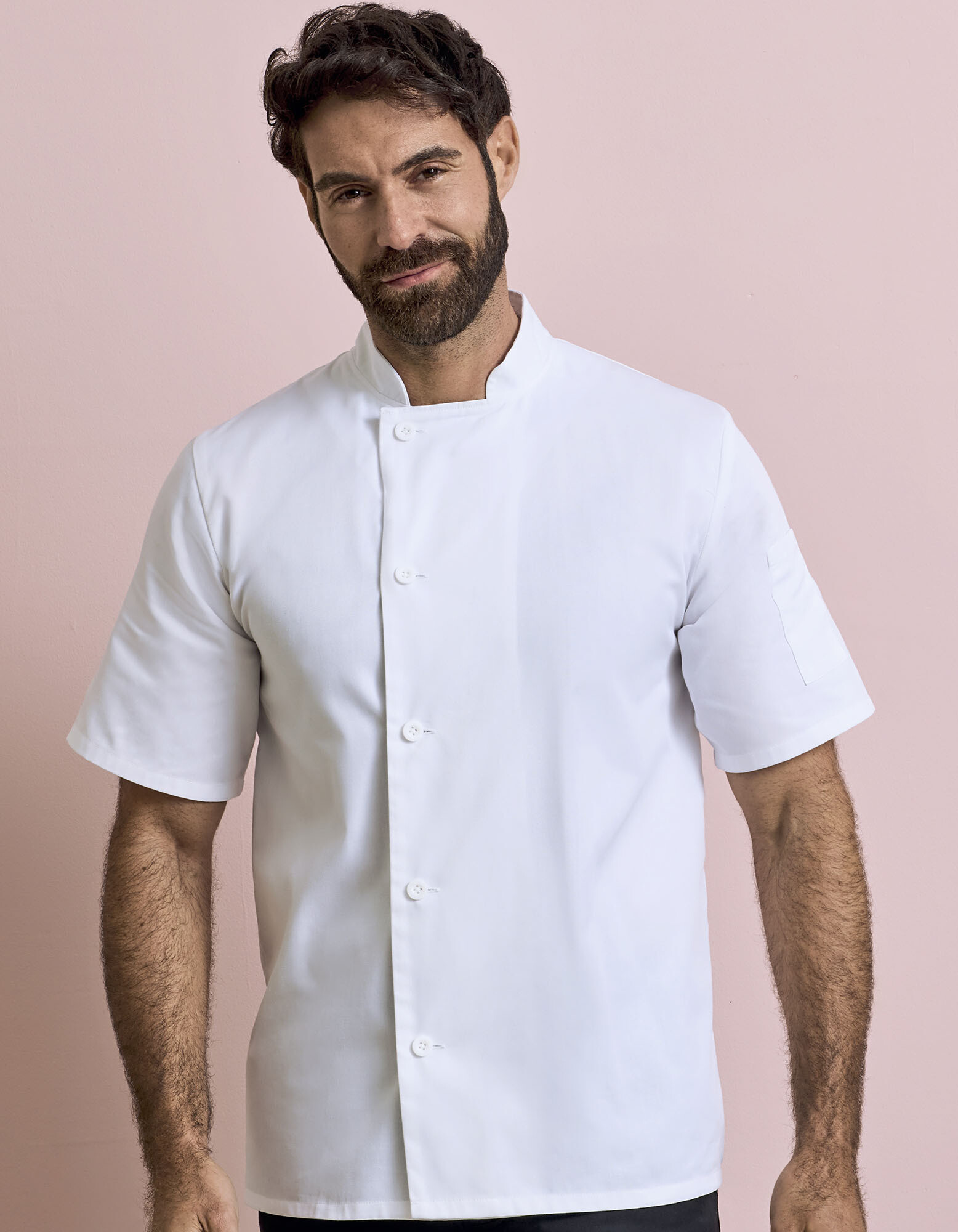 Essential Short Sleeve Chef's Jacket