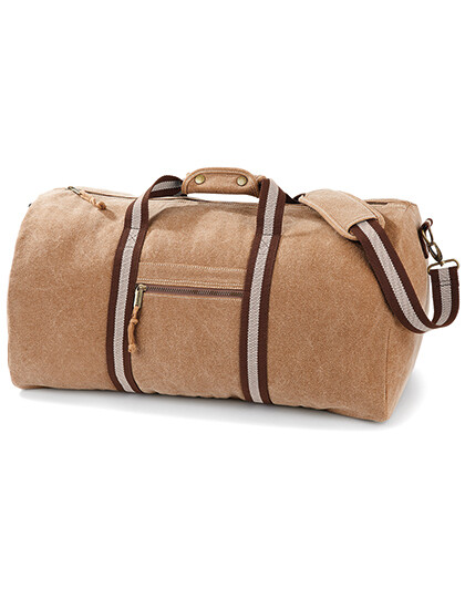 Vintage canvas holdall