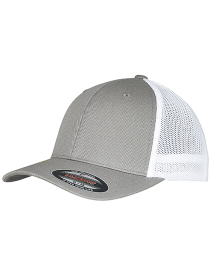 Cappellino Flexfit Trucker in rete riciclata