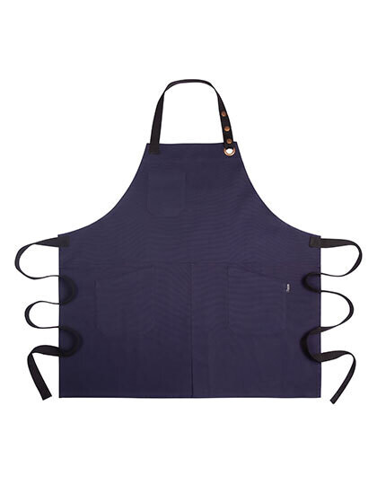 Canvas Apron with Brass Eyelets