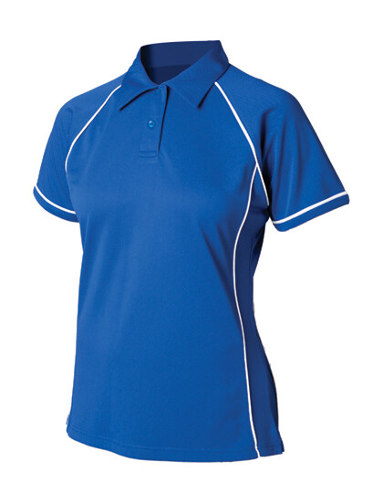 Polo de performance à passepoil pour femme