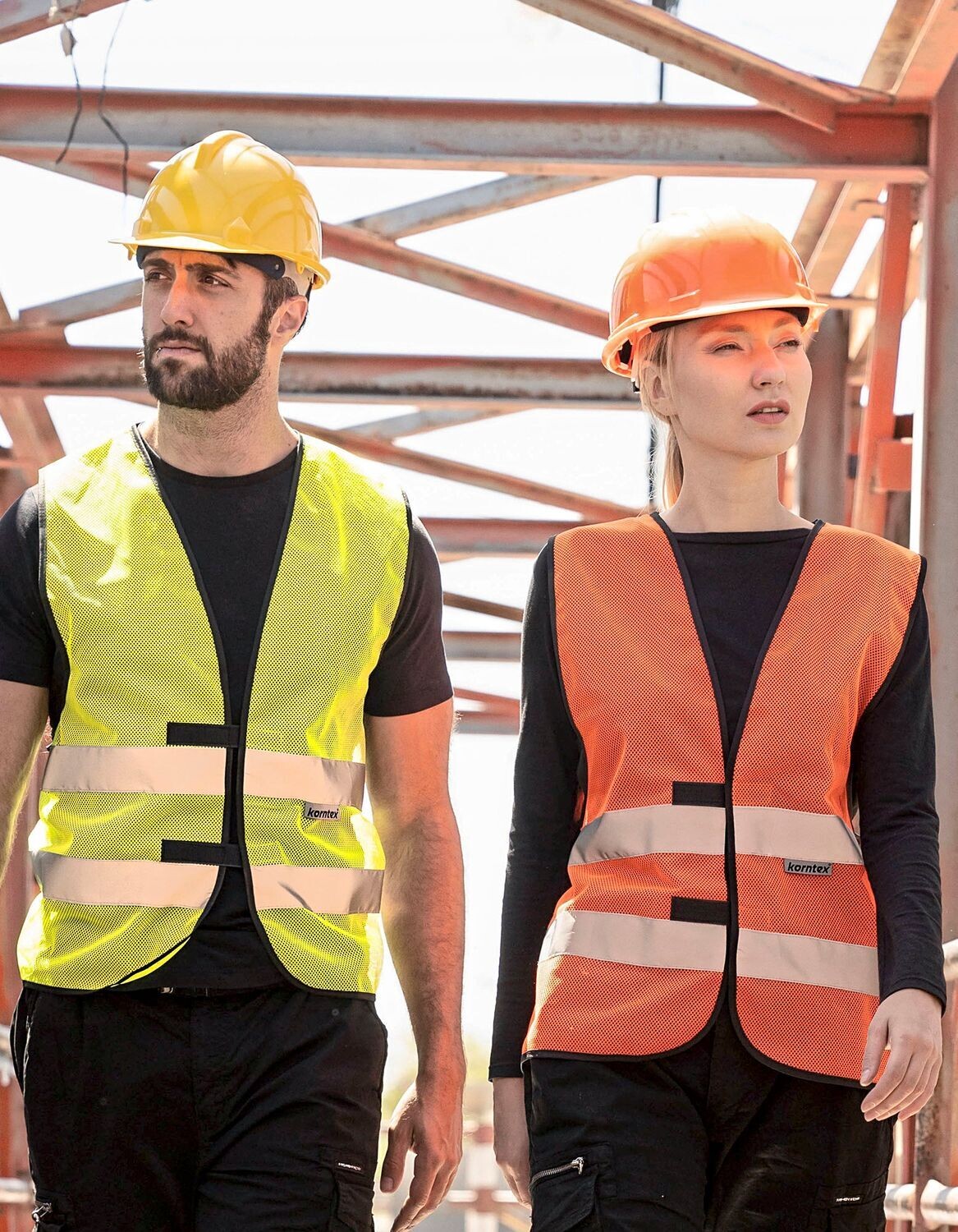 Hi-Vis Mesh Safety Vest Thessaloniki