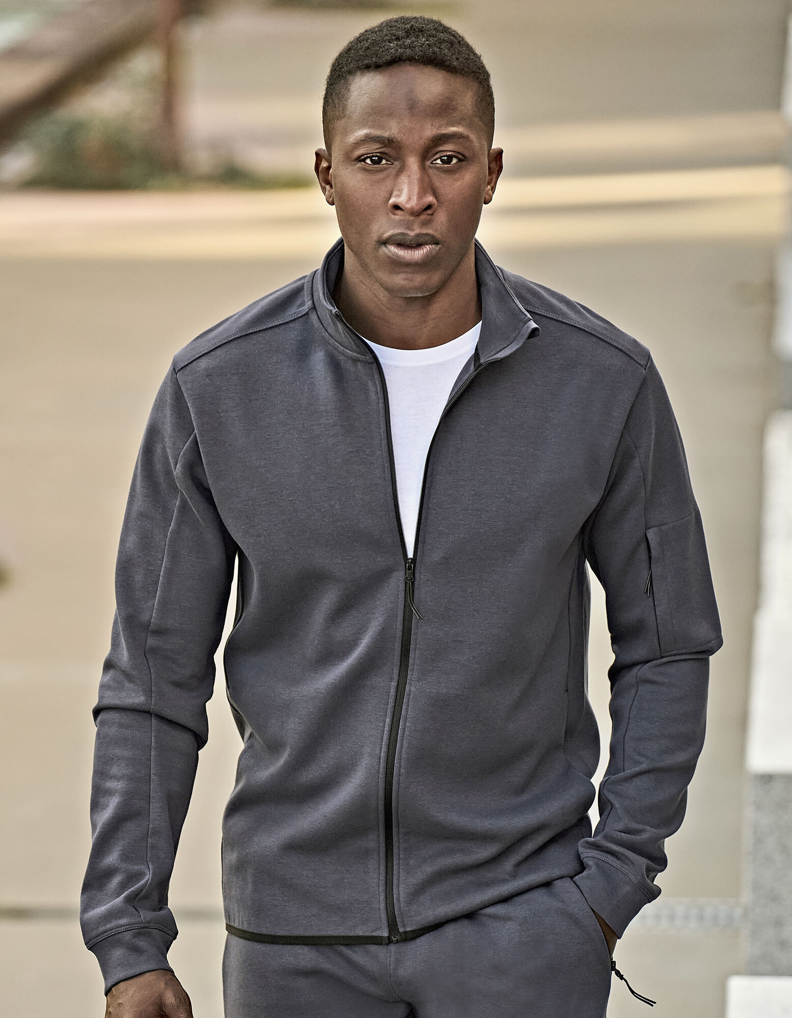 Athletic Full Zip Sweat