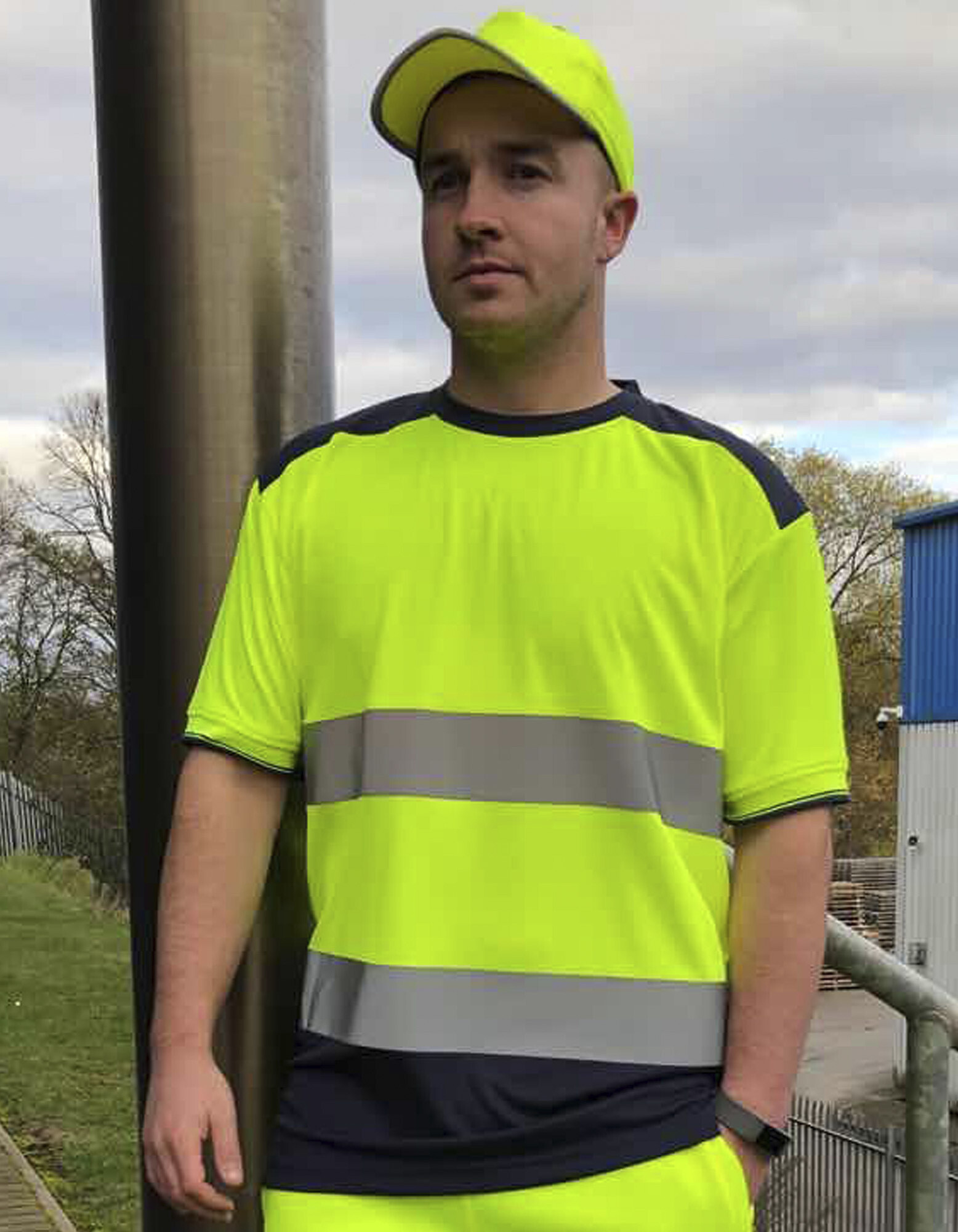 Hi-Vis Two-Tone T-Shirt