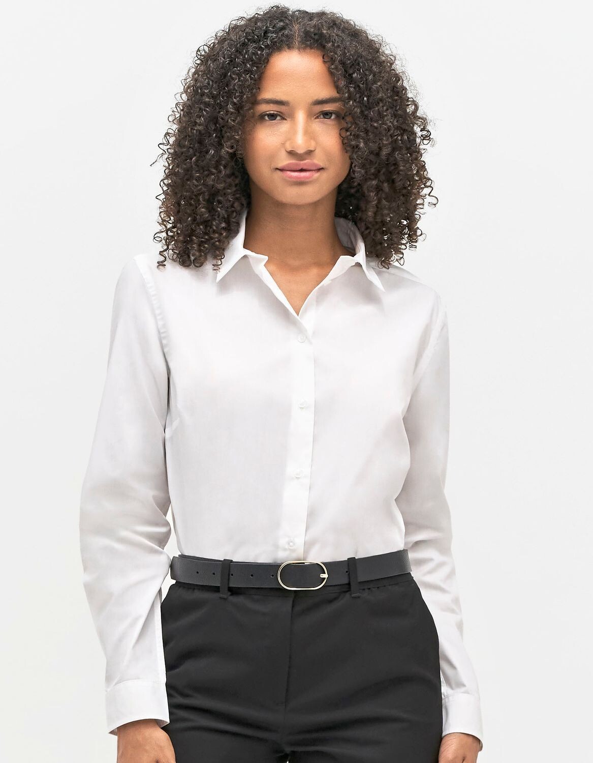 Women's Poplin Shirt Long Sleeve Bailey