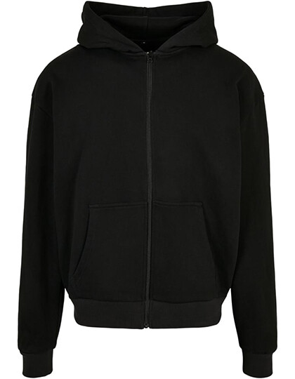 Felpa con cappuccio con zip ultra pesante