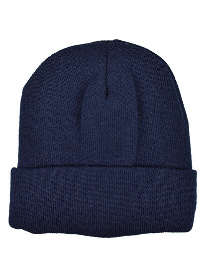 Knitted Hat with Fleece