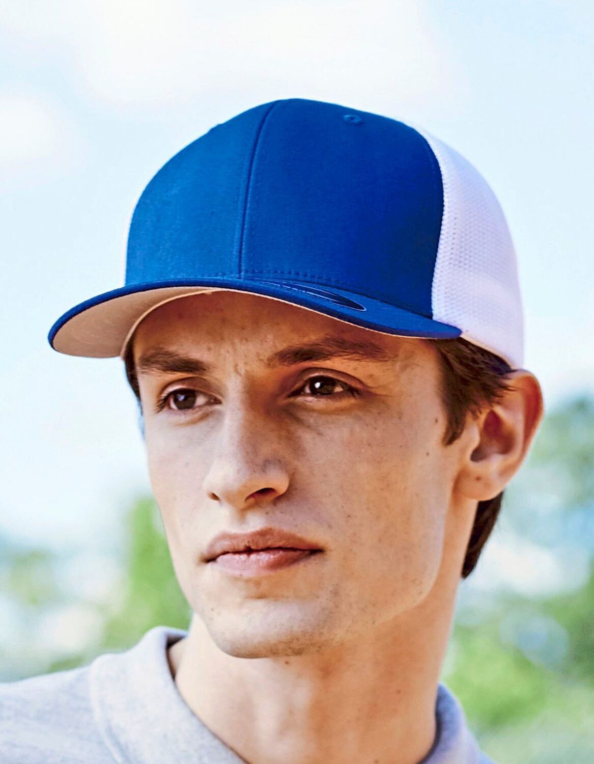 Casquette Flexfit Mesh Trucker bicolore