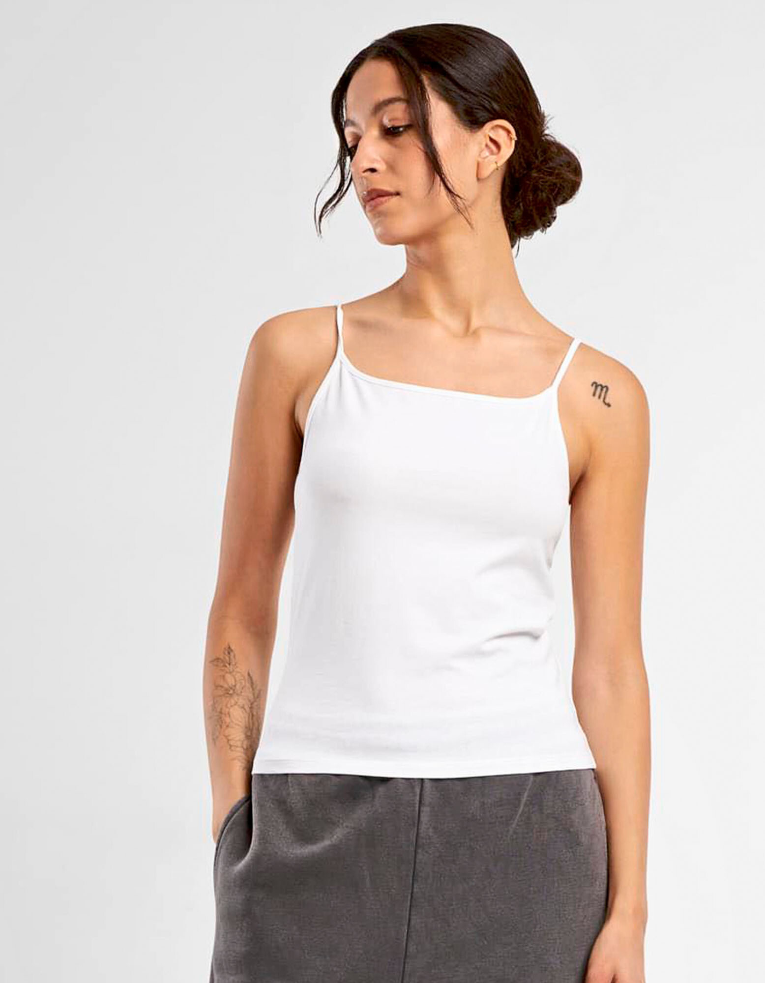 Ladies Stretch Jersey Short Slim Top