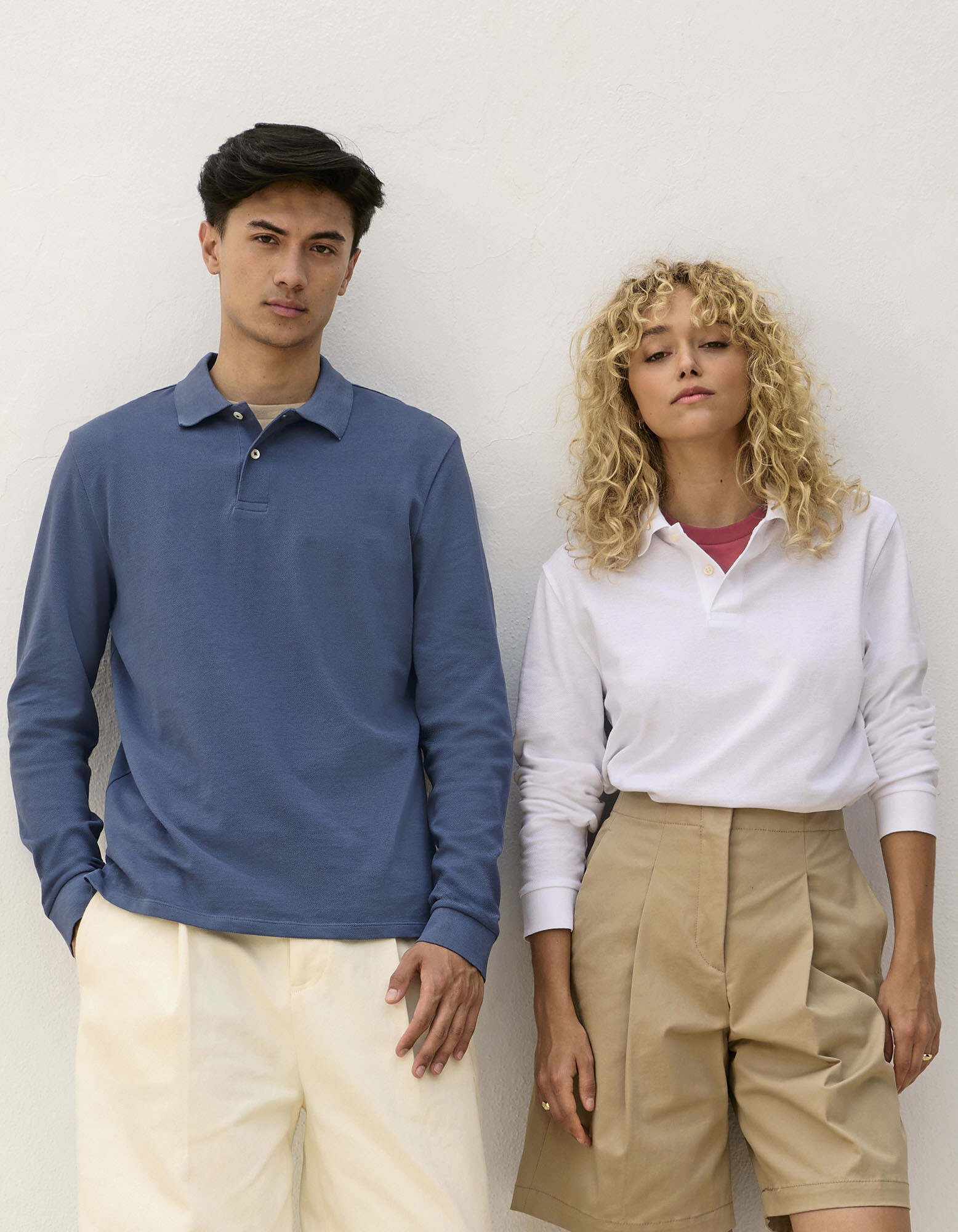 Unisex Pacific Polo Shirt Longsleeve