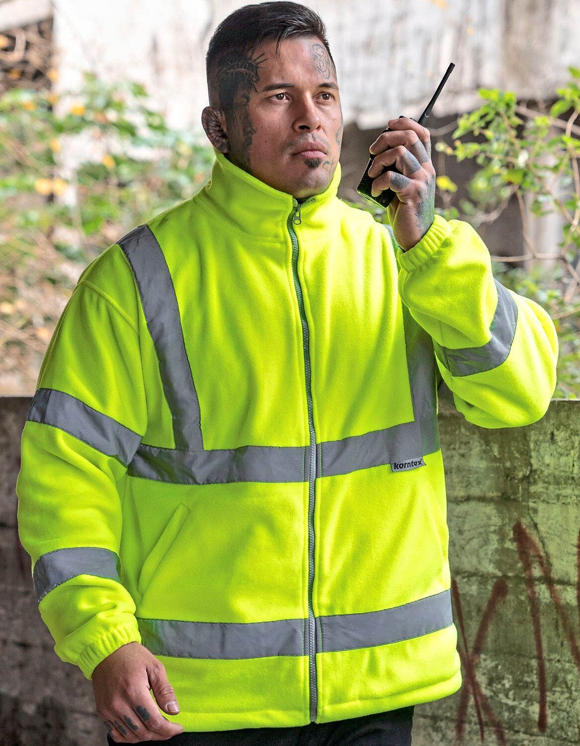 Giacca in pile di sicurezza Hi-Vis Bergen