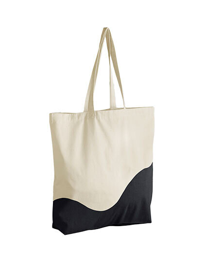 Organic Cotton Wave Print Maxi Bag