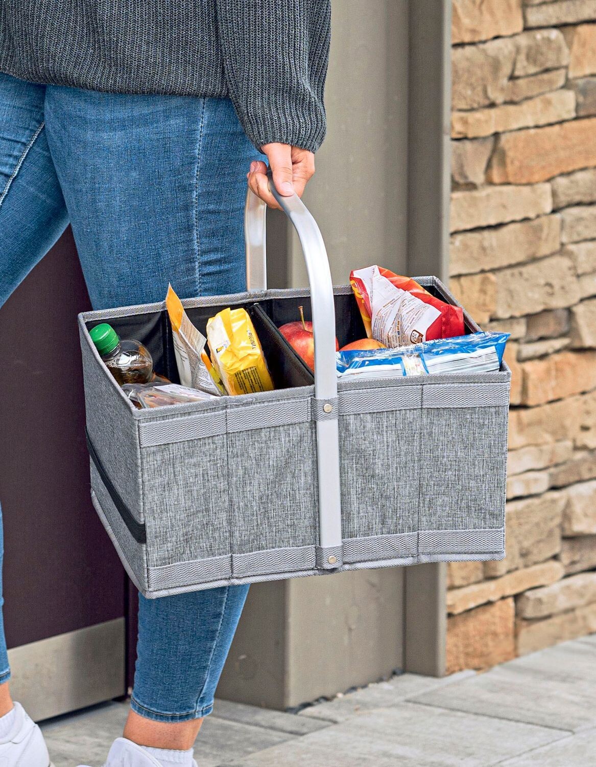 Universal folding basket