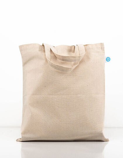 Recycled Cotton Bag Short Handles