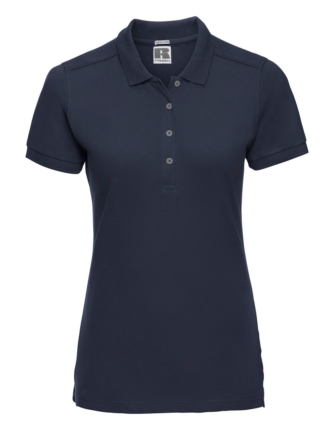 Polo stretch aderente da donna