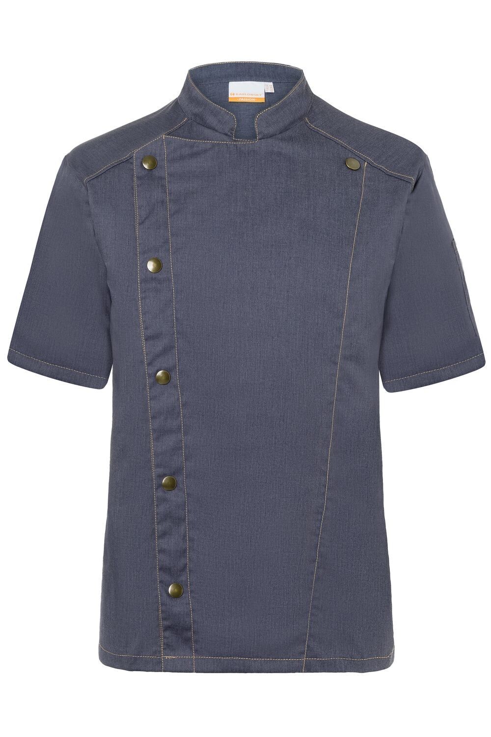 Short-sleeved chef's jacket jeans style