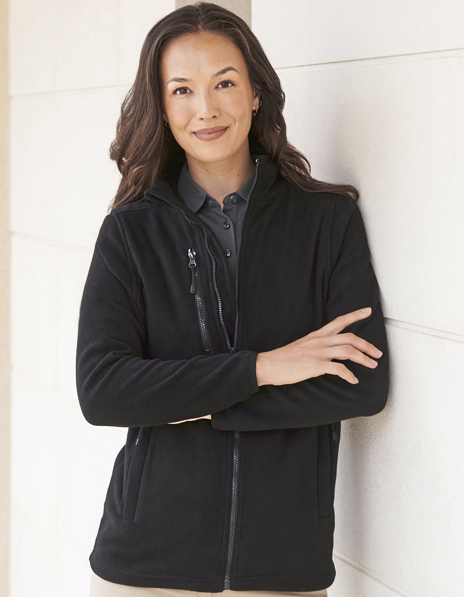 Recycled Polyester Microfleece Jacket