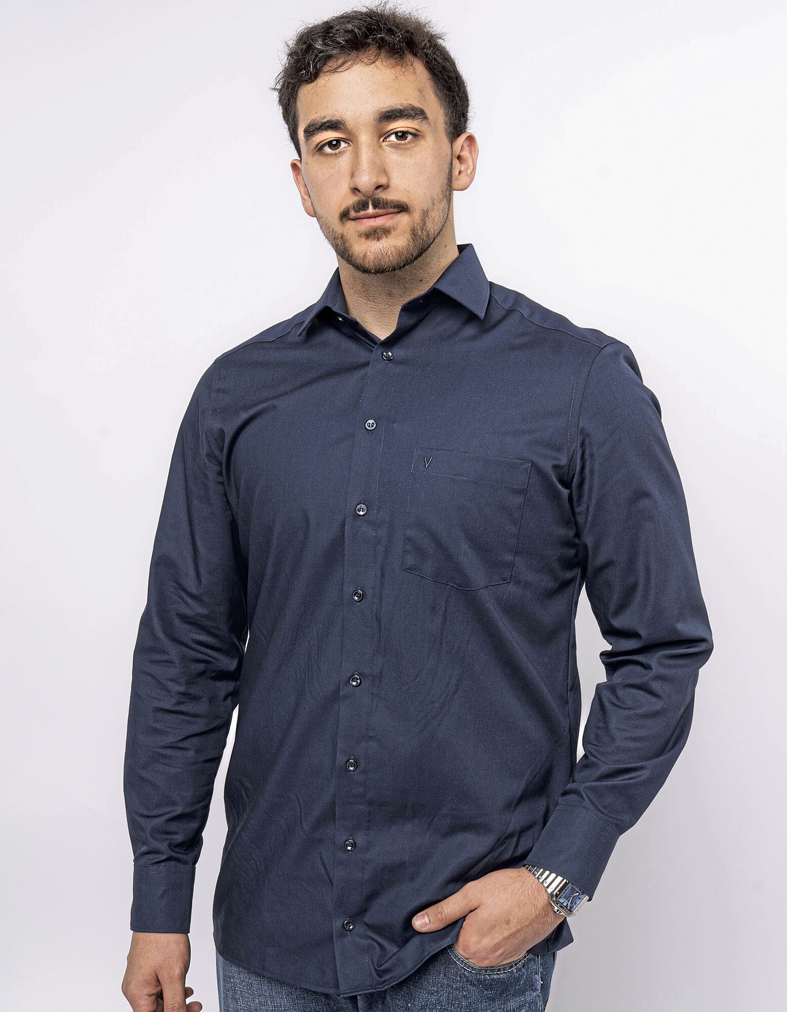 Men´s Shirt Modern Fit Extra Long Sleeve